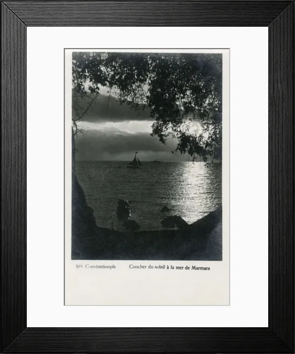 Framed Print : Istanbul, Turkey - Sunset on the Sea of Marmara Framed Print : Istanbul, Turkey - Sunset on the Sea of Marmara