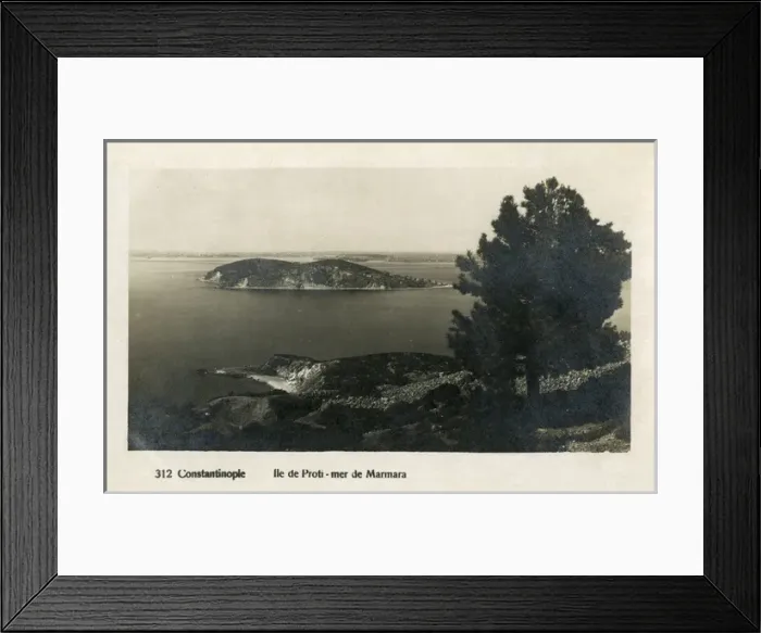 Framed Print : Istanbul, Turkey - Kinahada, Island of Proti