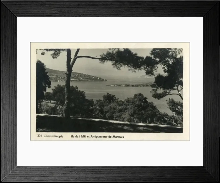 Framed Print : Istanbul, Turkey - Bugazada from Heybeliada Framed Print : Istanbul, Turkey - Bugazada from Heybeliada