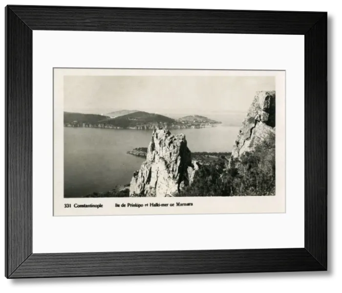 Framed Print : Istanbul, Turkey - Heybeliada from Buyukada Framed Print : Istanbul, Turkey - Heybeliada from Buyukada