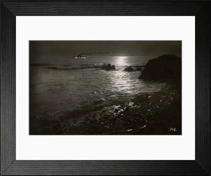 Framed Print : Istanbul, Turkey - Moonlight on the Sea of Marmara Framed Print : Istanbul, Turkey - Moonlight on the Sea of Marmara