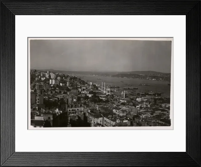 Framed Print : Istanbul, Turkey - Tophane area from Galata Tower Framed Print : Istanbul, Turkey - Tophane area from Galata Tower