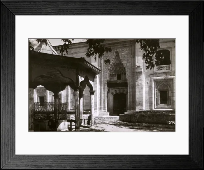 Framed Print : Grand Mosque - Green Mosque in Bursa, Turkey Framed Print : Grand Mosque - Green Mosque in Bursa, Turkey