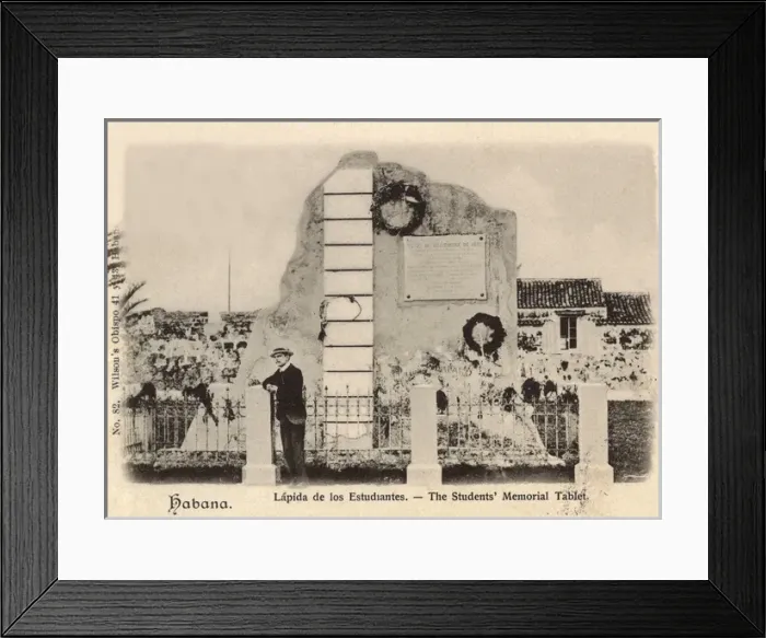 Framed Print : The Students Memorial Tablet, Havana, Cuba Framed Print : The Students Memorial Tablet, Havana, Cuba