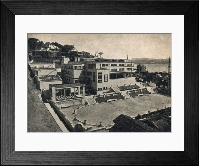 Framed Print : Ismet Inonu Primary School at Findikli, Istanbul, Turkey Framed Print : Ismet Inonu Primary School at Findikli, Istanbul, Turkey