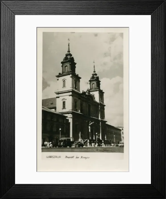Framed Print : Warsaw - Poland - Holy Cross Church Framed Print : Warsaw - Poland - Holy Cross Church