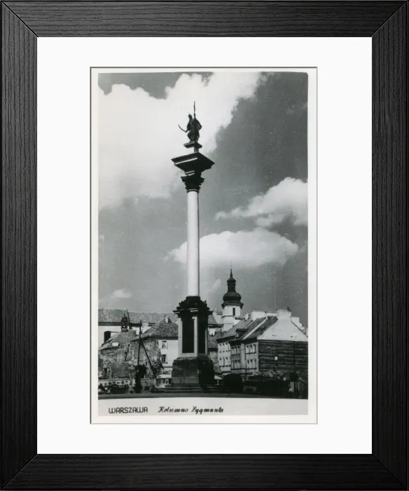 Framed Print : Warsaw - Poland - Sigismunds Column Framed Print : Warsaw - Poland - Sigismunds Column