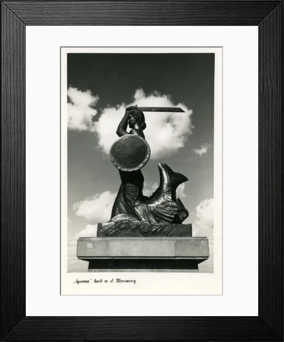 Framed Print : The Warsaw Mermaid - Old Town Market Place Framed Print : The Warsaw Mermaid - Old Town Market Place