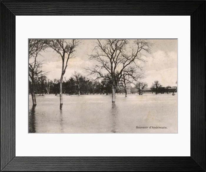 Framed Print : Edirne, Turkey - Flooding Framed Print : Edirne, Turkey - Flooding