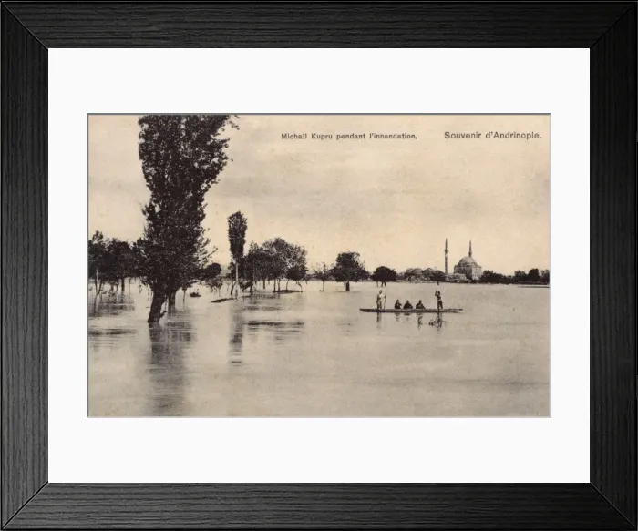 Framed Print : Edirne, Turkey - Flooding Framed Print : Edirne, Turkey - Flooding
