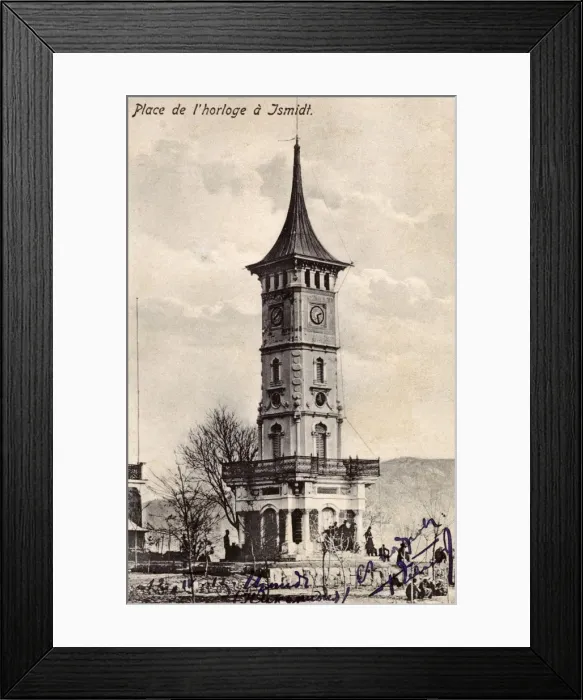Framed Print : Palace Garden Clocktower, Izmit, Turkey Framed Print : Palace Garden Clocktower, Izmit, Turkey
