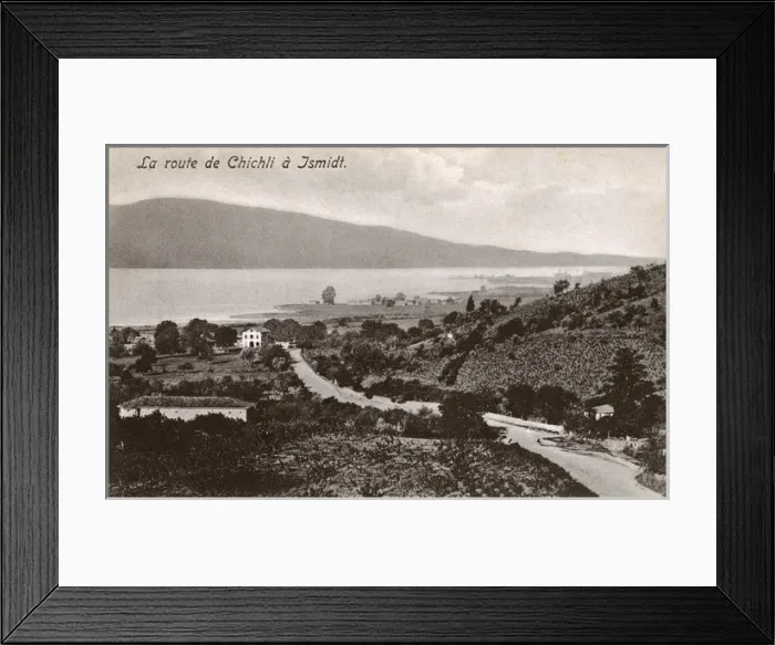 Framed Print : Entering Izmit, Turkey on the Derince Road through Sogucak Framed Print : Entering Izmit, Turkey on the Derince Road through Sogucak