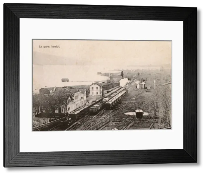 Framed Print : The Izmit Railroad Station, Turkey Framed Print : The Izmit Railroad Station, Turkey
