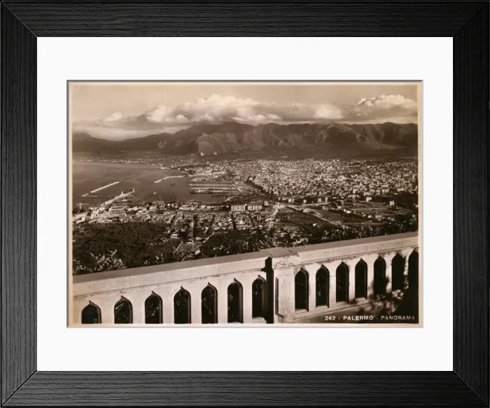 Framed Print : Palermo, Sicily, Italy - Panoramic view Framed Print : Palermo, Sicily, Italy - Panoramic view
