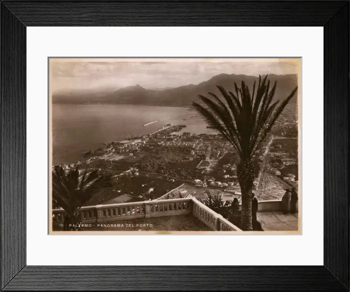 Framed Print : Palermo, Sicily, Italy - Panoramic view Framed Print : Palermo, Sicily, Italy - Panoramic view