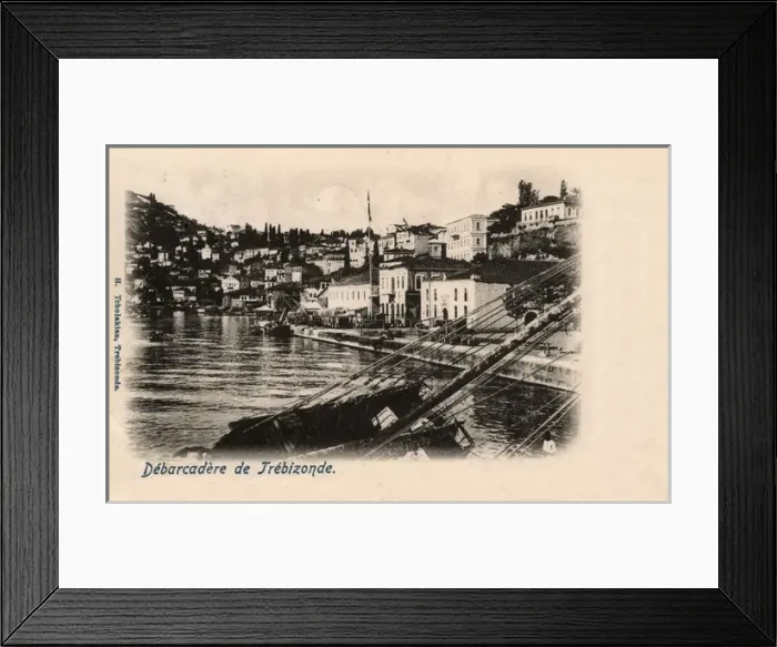 Framed Print : Trabzon - Turkey - The Waterfront Framed Print : Trabzon - Turkey - The Waterfront