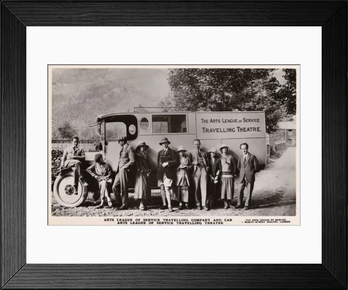 Framed Print : The Arts League of Service - Travelling Theatre Framed Print : The Arts League of Service - Travelling Theatre