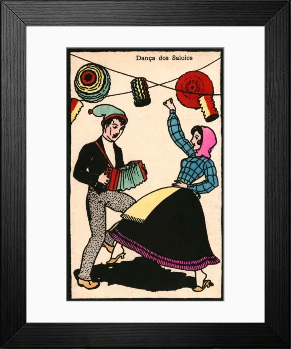 Framed Print : Portugal - Saloios Dance Framed Print : Portugal - Saloios Dance