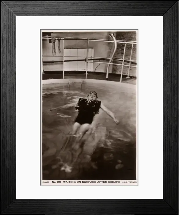Framed Print : Submarine training at HMS Vernon Framed Print : Submarine training at HMS Vernon