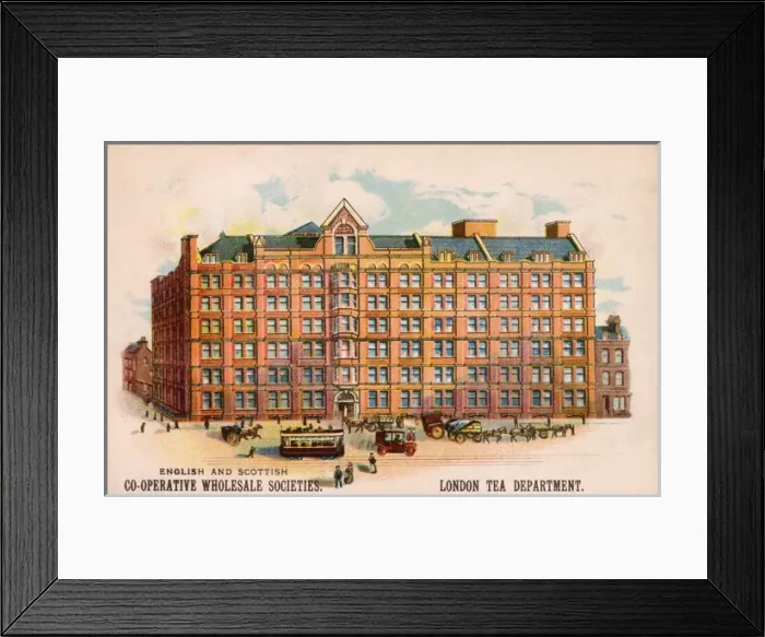 Framed Print : Co-operative Wholesale Societies - London - Tea Department Framed Print : Co-operative Wholesale Societies - London - Tea Department