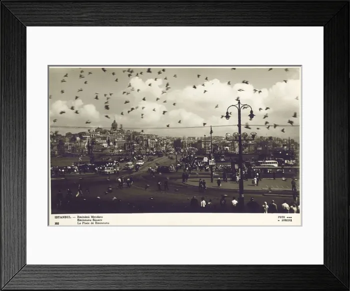Framed Print : Eminonu Square - Southern end of Galata Bridge, Istanbul Framed Print : Eminonu Square - Southern end of Galata Bridge, Istanbul