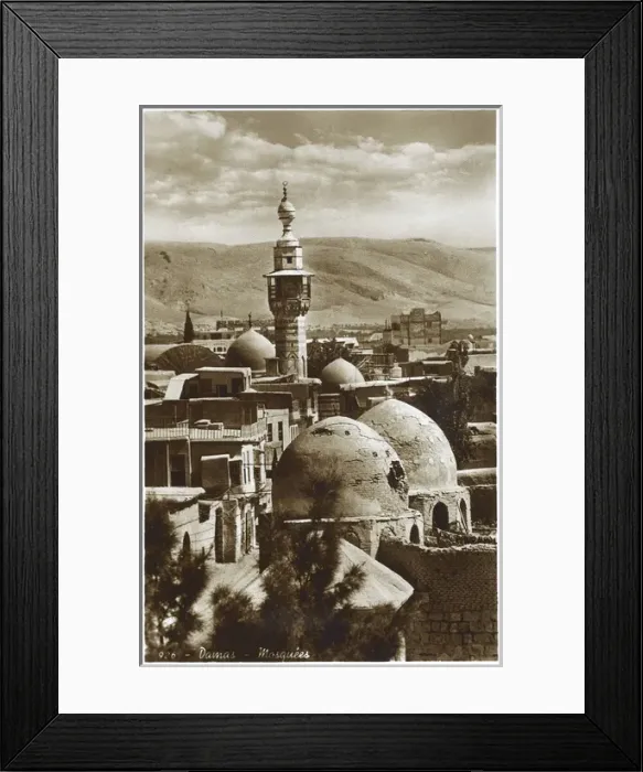 Framed Print : Syria - Damascus - Mosques Framed Print : Syria - Damascus - Mosques