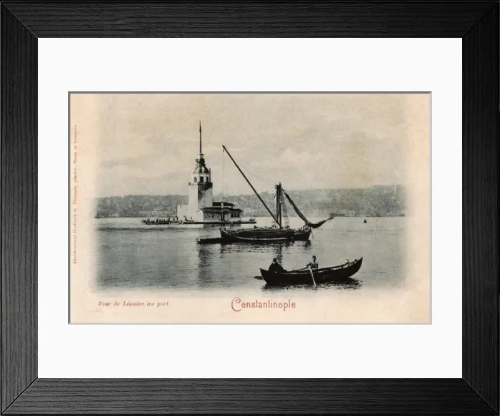 Framed Print : Leanders Tower - Constantinople, Turkey Framed Print : Leanders Tower - Constantinople, Turkey