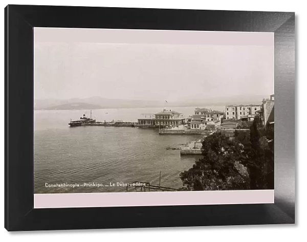 The Ferry Port at Prinkipo - Constantinople, Turkey