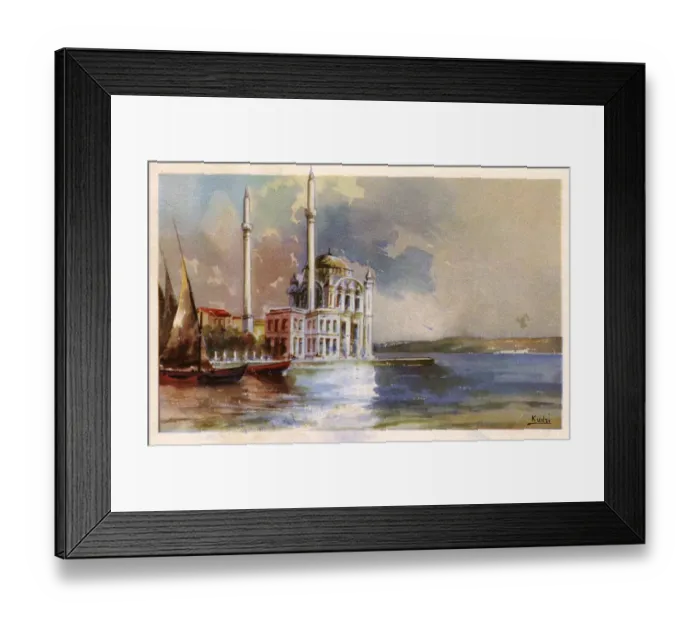 Framed Print : Ortakoy Mosque (Ortakoy Camii) - Istanbul, Turkey Framed Print : Ortakoy Mosque (Ortakoy Camii) - Istanbul, Turkey