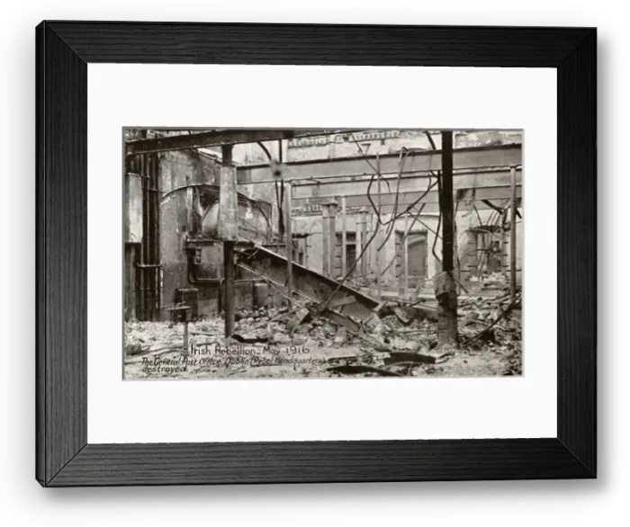 Framed Print : The Easter Rising - Dublin, Ireland Framed Print : The Easter Rising - Dublin, Ireland