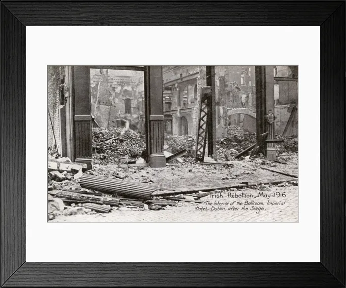 Framed Print : The Easter Rising - Dublin, Ireland Framed Print : The Easter Rising - Dublin, Ireland