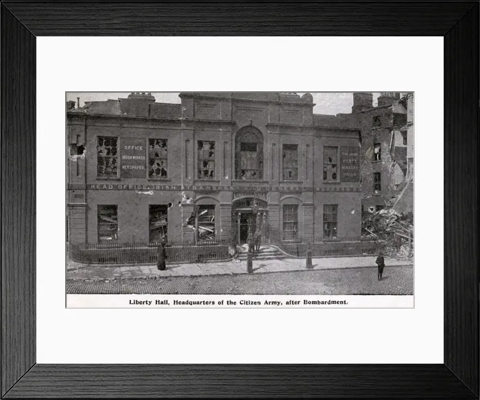 Framed Print : The Easter Rising - Dublin, Ireland Framed Print : The Easter Rising - Dublin, Ireland