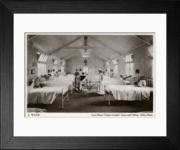 Framed Print : Lord Mayor Treloar Cripples Home and College, Alton, Hants Framed Print : Lord Mayor Treloar Cripples Home and College, Alton, Hants