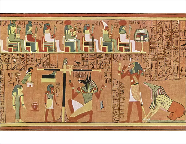 Papyrus of Ani (Book of the Dead) - The Judgement