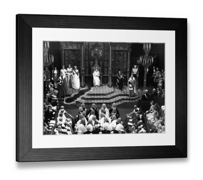 Framed Print : The State Opening of the Great British Parliament Framed Print : The State Opening of the Great British Parliament