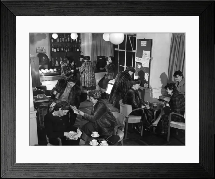 Framed Print : The Womens Press Club of London Framed Print : The Womens Press Club of London