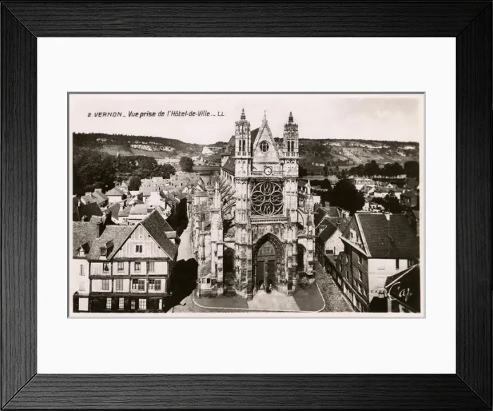 Framed Print : Vernon, Eure, France Framed Print : Vernon, Eure, France