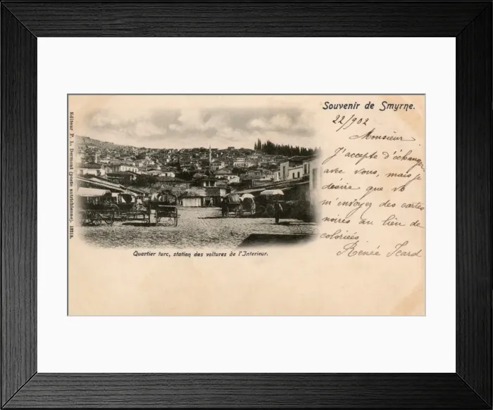Framed Print : Izmir, Turkey - The Turkish Quarter Framed Print : Izmir, Turkey - The Turkish Quarter