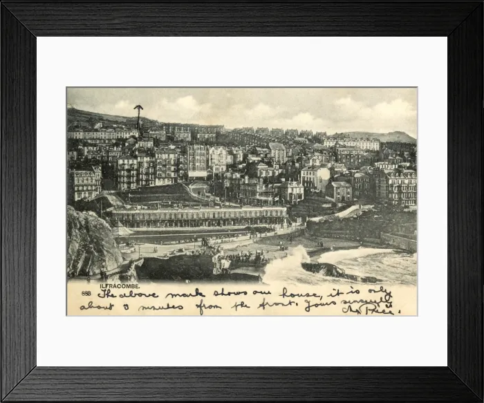 Framed Print : Ilfracombe, Devon, England Framed Print : Ilfracombe, Devon, England