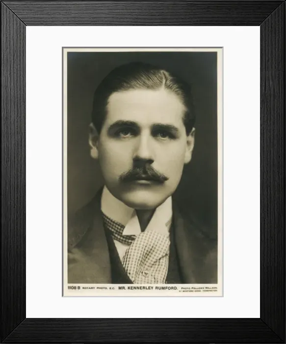 Framed Print : Kennerley Rumford - Famous Baritone Framed Print : Kennerley Rumford - Famous Baritone
