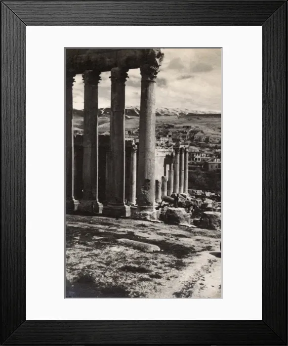 Framed Print : Ancient City of Heliopolis - Baalbek, Lebanon Framed Print : Ancient City of Heliopolis - Baalbek, Lebanon