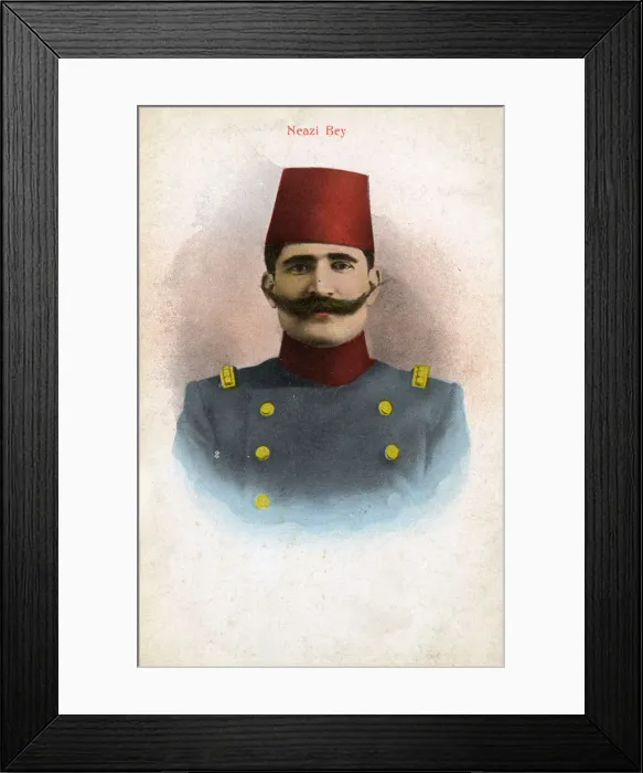 Framed Print : Niazi Bey. Young Turk Leader Framed Print : Niazi Bey. Young Turk Leader