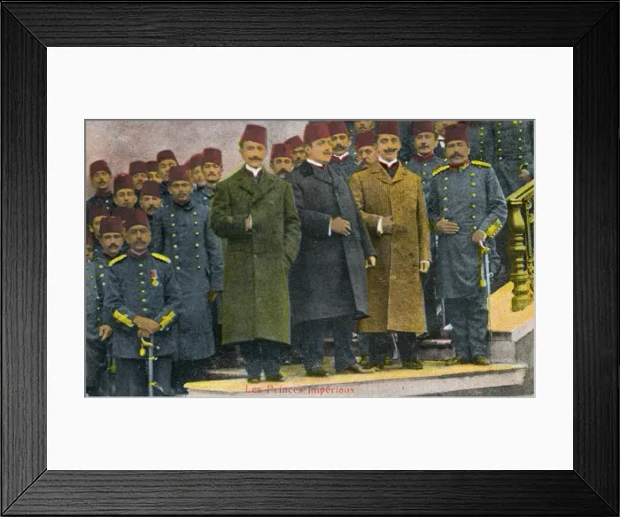 Framed Print : Imperial Turkish Princes