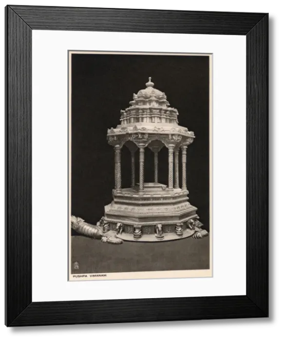 Framed Print : Pushpa Vimanam - A temple vehicle - Hindu Pantheon Framed Print : Pushpa Vimanam - A temple vehicle - Hindu Pantheon
