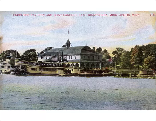 Excelsior Pavilion and Boat Landing - Lake Minnetonka, USA