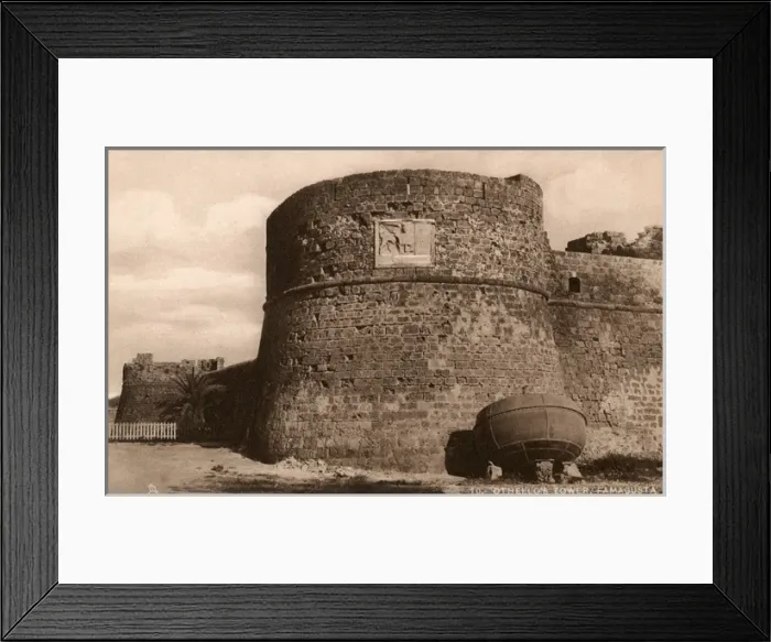Framed Print : Othellos Tower - Famagusta, Cyprus Framed Print : Othellos Tower - Famagusta, Cyprus
