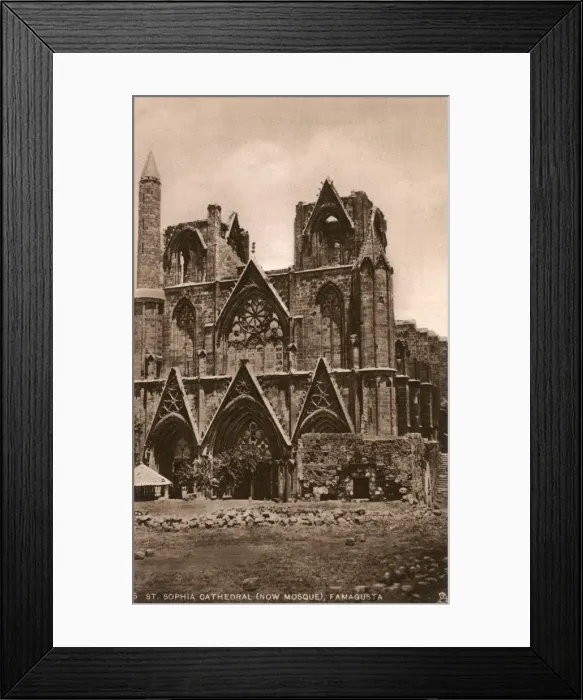 Framed Print : St. Sophia Cathedral (now Mosque), Famagusta, Cyprus Framed Print : St. Sophia Cathedral (now Mosque), Famagusta, Cyprus