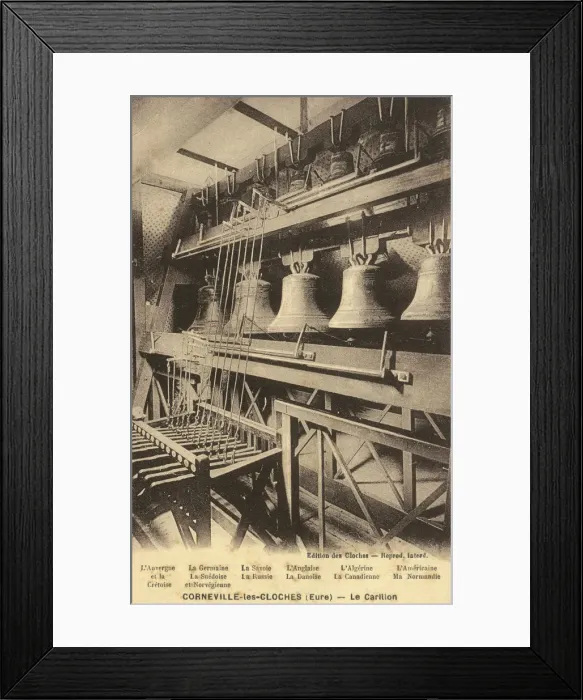 Framed Print : Corneville-les-Cloches, Eure, France - The Bells Framed Print : Corneville-les-Cloches, Eure, France - The Bells