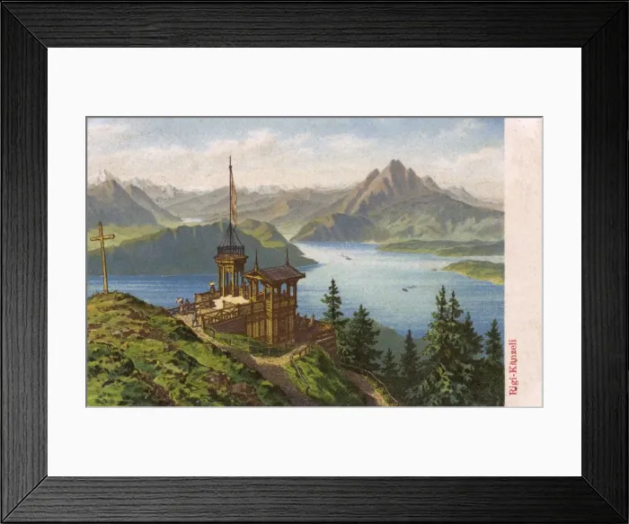 Framed Print : Rigi-Kanzeli - Mount Pilatus - Switzerland Framed Print : Rigi-Kanzeli - Mount Pilatus - Switzerland