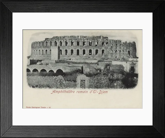 Framed Print : Roman amphitheatre at El Djem, Tunisia Framed Print : Roman amphitheatre at El Djem, Tunisia
